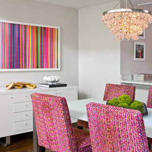 Modernes Esszimmer in Chicago