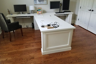 Inspiration for a home office remodel in Atlanta