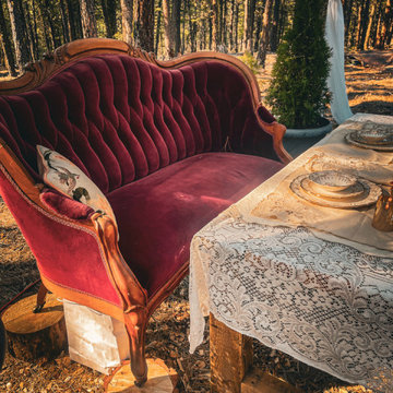 Wedding Design in the Forests of Chelan, WA