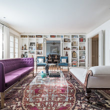 Purple Couch Room