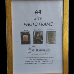 A4 Size Readymade Frames &ndash; Collect On the Spot &ndash; SGFrames - Products