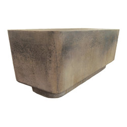 Zachary A. Design Lightweight Fiberglass Outdoor Furniture - Outdoor Benches