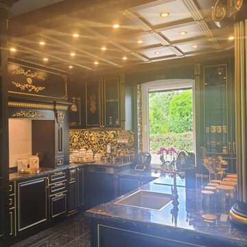 Custom made cabinets for whole house in Hamburg Germany