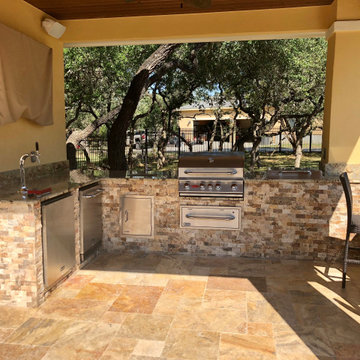 Spring Branch Pool, Spa, and Outdoor Kitchen