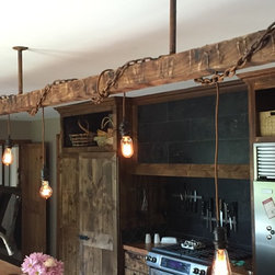 The Perfect Barn Style Island Light Fixure - Chandeliers