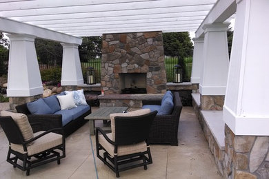 Inspiration for a patio remodel in Minneapolis