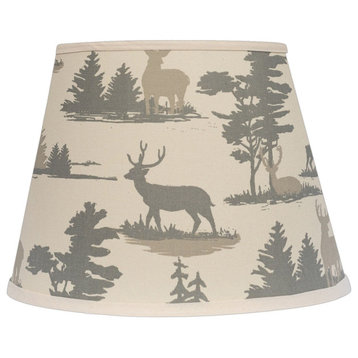 Deer, Pines Shade, 14", Empire With Spider Fitter