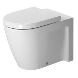 Starck 2 Series White Toilet Floorstanding By Duravit - Toilets