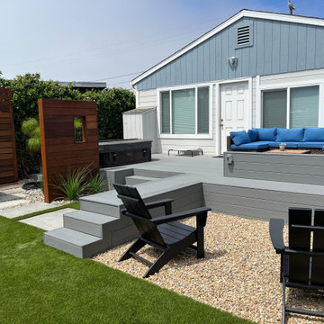 Surfer's backyard retreat