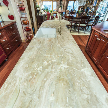 Daino Reale Marble Island