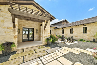Inspiration for an exterior home remodel in Austin