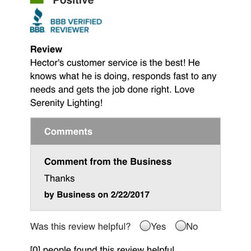 Testimonials - Products