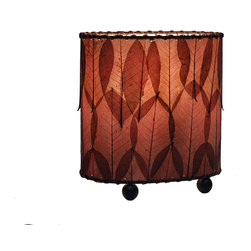 Mini Guyabano Table Lamp | Burgundy - Table Lamps