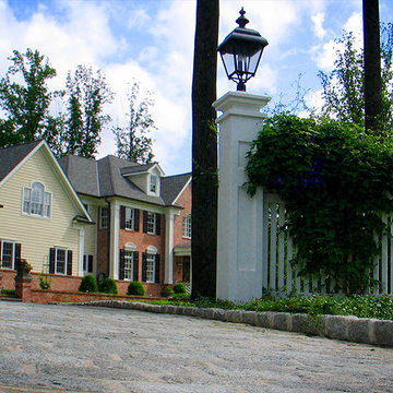Belgian Block Driveway Apron