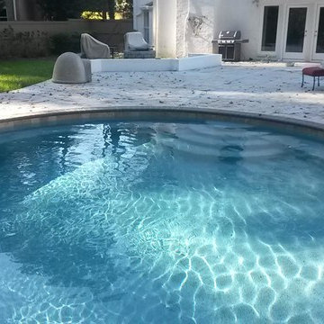 Special Features - new shotcrete bench