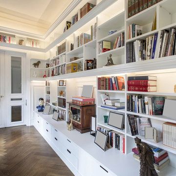 Bibliothèque sur-mesure d'exception