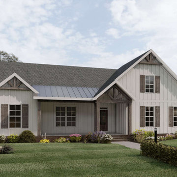 Modern Farmhouse Plan 009-00288 (Exclusive)