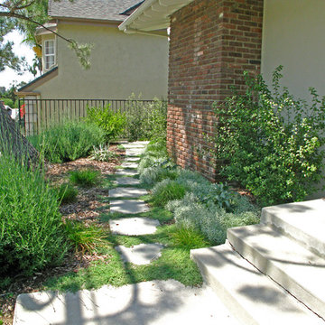 Upper Beachwood Canyon Courtyard
