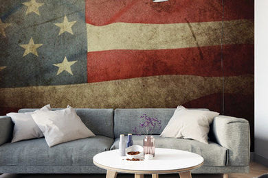 American Flag Removable Wall Covering