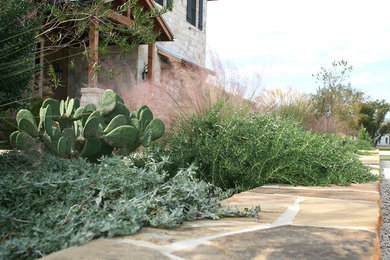 Southwest home design photo in Austin