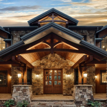Custom Timber Frame Home