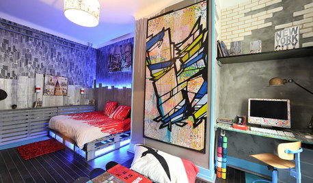 Chambre d'ado de la Semaine : Le street art s'exprime en intérieur