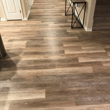 Multi color viny plank
