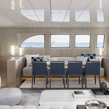 Yacht interior design