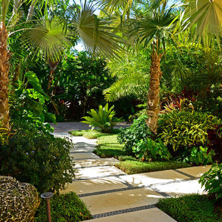 Kolonialstil Garten in Miami