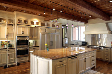 Kitchen - mediterranean kitchen idea in San Luis Obispo
