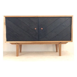 Shou sugi ban oak sideboard - Decorative Chests & Cabinets