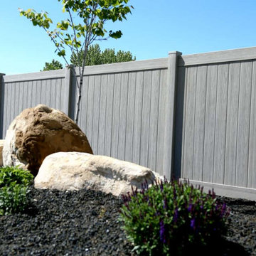 Vertical Style Vinyl Fences