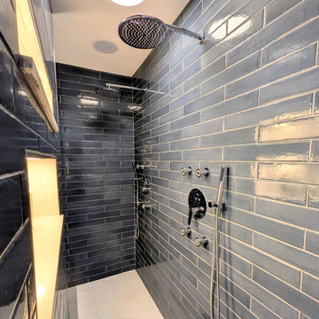 Master Walk-In Shower with Body Jets