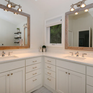 Classic White Bathroom Remodel