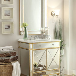 Mirrored Bathroom Vanities - Bathroom Vanities And Sink Consoles