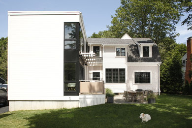 Modern exterior home idea in Boston