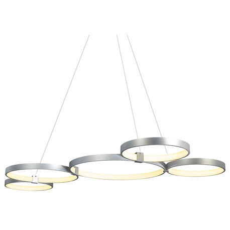 Capella LED Chandelier, Silver