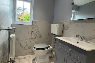 This is an example of a victorian bathroom in Kent.