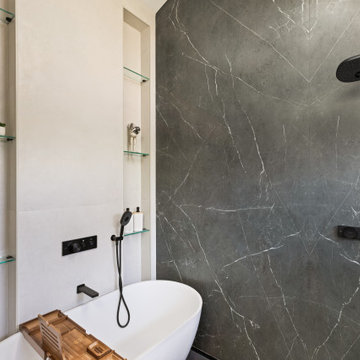 Modern spa - Master suite addition in Woodland Hills