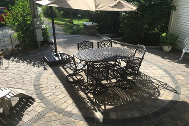 Patio - modern patio idea in Omaha