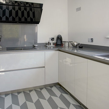 Amtico floor inspired kitchen design