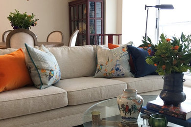 Inspiration for a timeless living room remodel in Vancouver