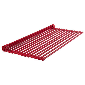 Swiss Madison 20" x 12" Kitchen Sink Grid, Red