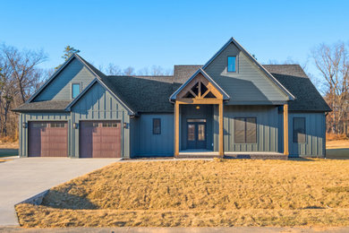 Example of a trendy exterior home design in DC Metro