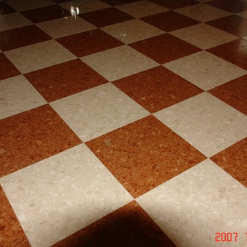 marble floors