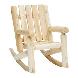 Junior Log Rocker - Patio Furniture And Outdoor Furniture