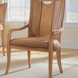 American Drew 931-637 Splat Back Arm Chair Antigua - Dining Chairs