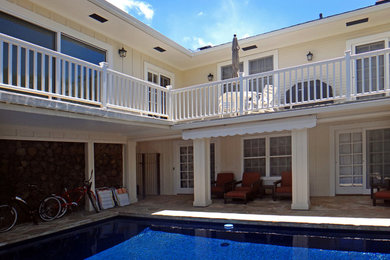 Example of a large classic home design design