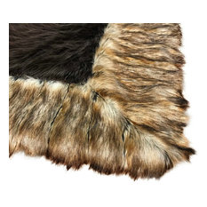5'x10' Made in The USA Easy Care Black Plush Fur Accents Faux Fur Shag Sheepskin Area Rug Soft with Ultra Suede Lining 5'x10' Made in The USA Easy Care Black Plush Fur Accents Faux Fur Shag Sheepskin Area Rug Soft with Ultra Suede Lining
