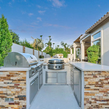 Outdoor Kitchen Featuring Evo Grill